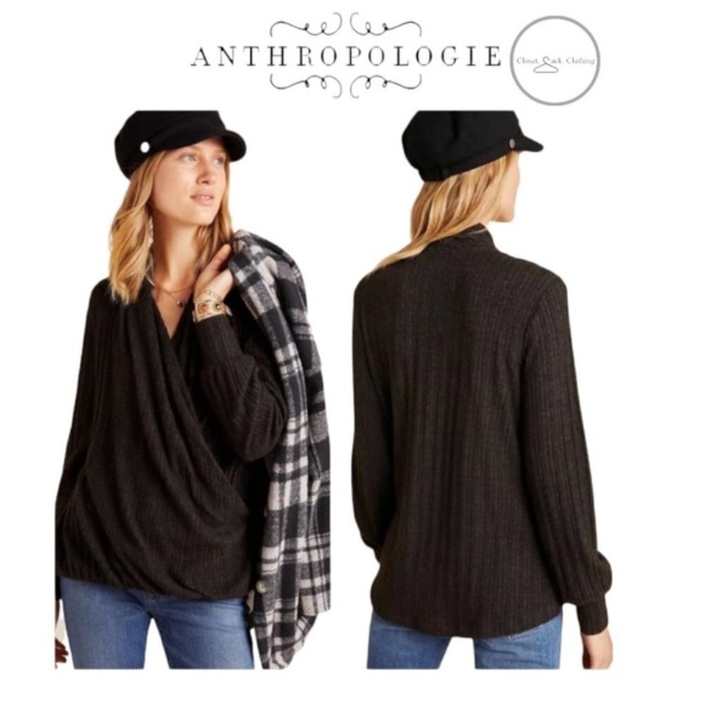 MAEVE Rafela Hacci Surplice Top NWT Size Medium
